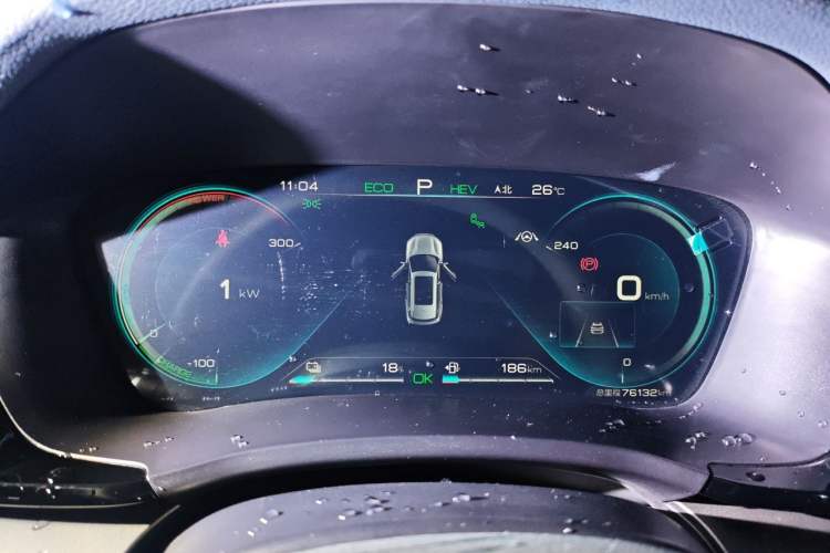Used BYD Song PLUS New Energy 2021 DM-i 51KM Prestige Model Instrument Cluster
