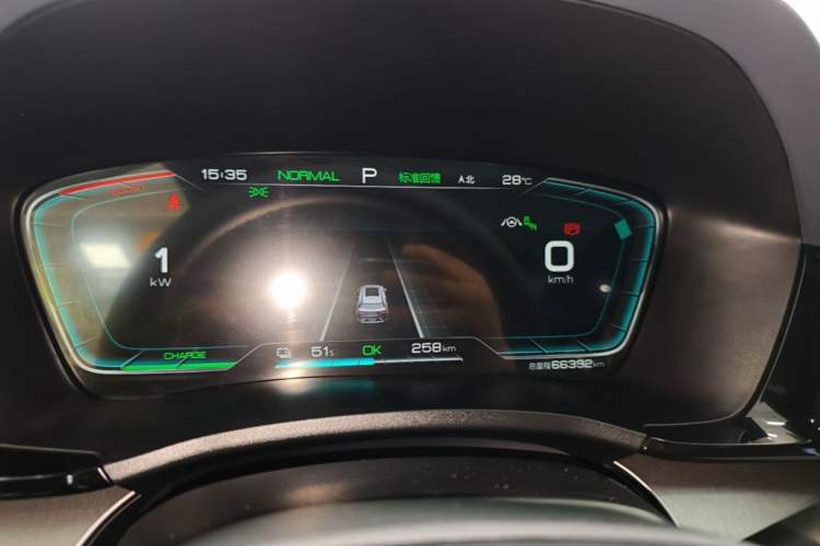 Used BYD Song PLUS New Energy 2021 EV Flagship Model Instrument Cluster