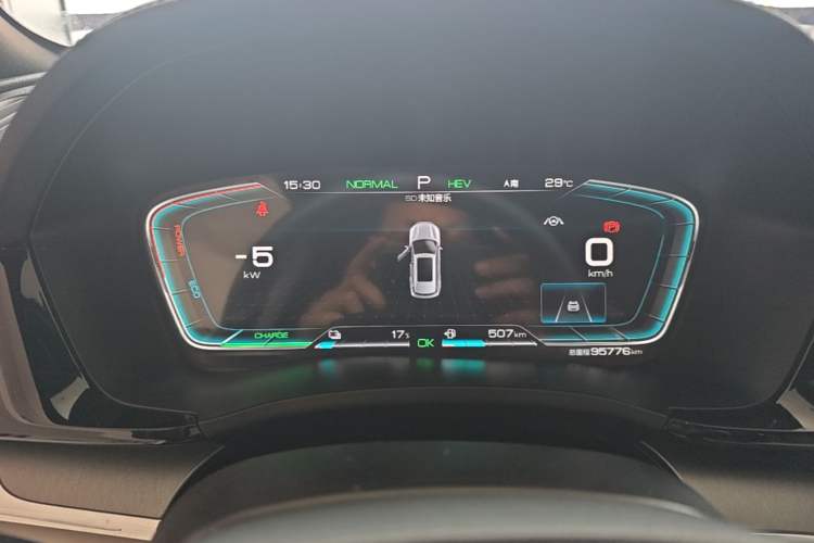 Used BYD Song PLUS New Energy 2021 DM-i 51KM Prestige Model Instrument Cluster