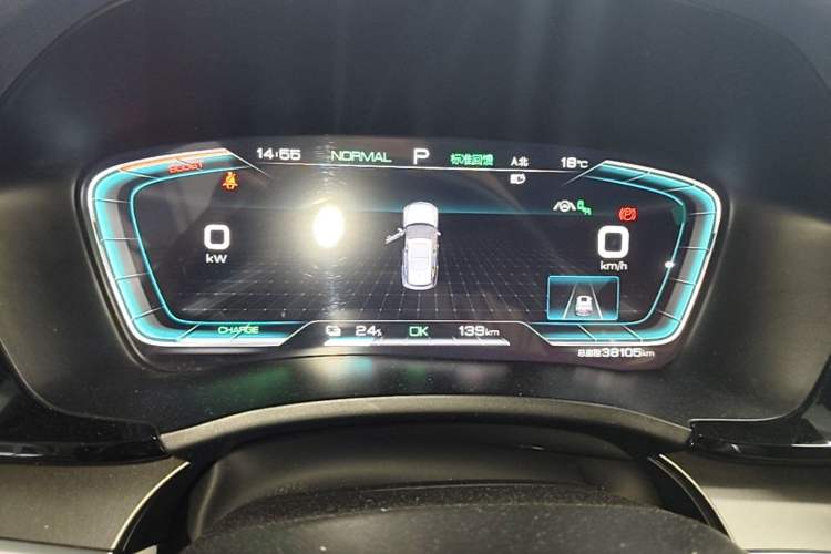 Used BYD Song PLUS New Energy 2021 EV Flagship Model Instrument Cluster