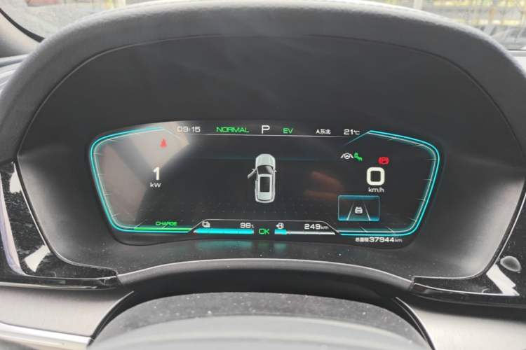 Used BYD Song PLUS New Energy 2021 DM-i 51KM Prestige Model Instrument Cluster