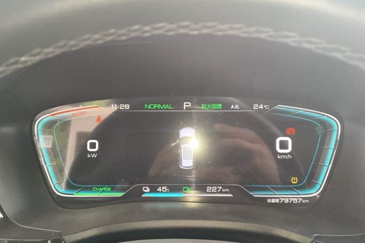 Used BYD Song PLUS New Energy 2021 EV Deluxe Model Instrument Cluster