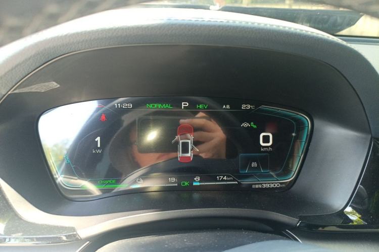 Used BYD Song PLUS New Energy 2021 DM-i 51KM Prestige Model Instrument Cluster