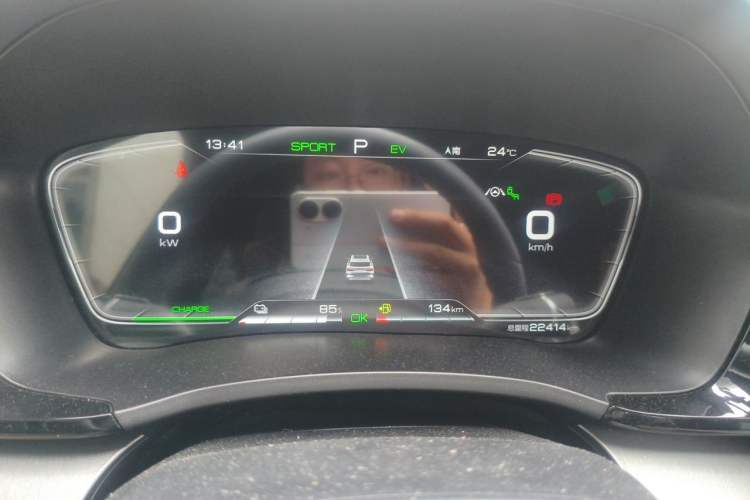 Used BYD Song PLUS New Energy 2021 DM-i 51KM Prestige Model Instrument Cluster