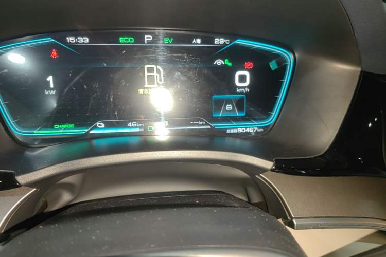 Used BYD Song PLUS New Energy 2021 DM-i 51KM Prestige Model Instrument Cluster