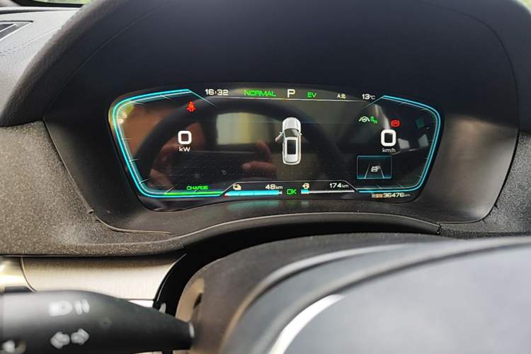 Used BYD Song PLUS New Energy 2021 DM-i 51KM Prestige Model Instrument Cluster