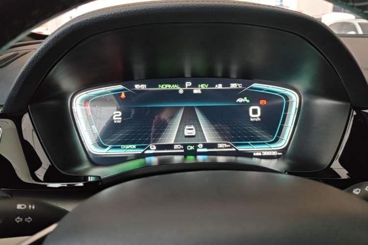 Used BYD Song PLUS New Energy 2021 DM-i 51KM Prestige Model Instrument Cluster
