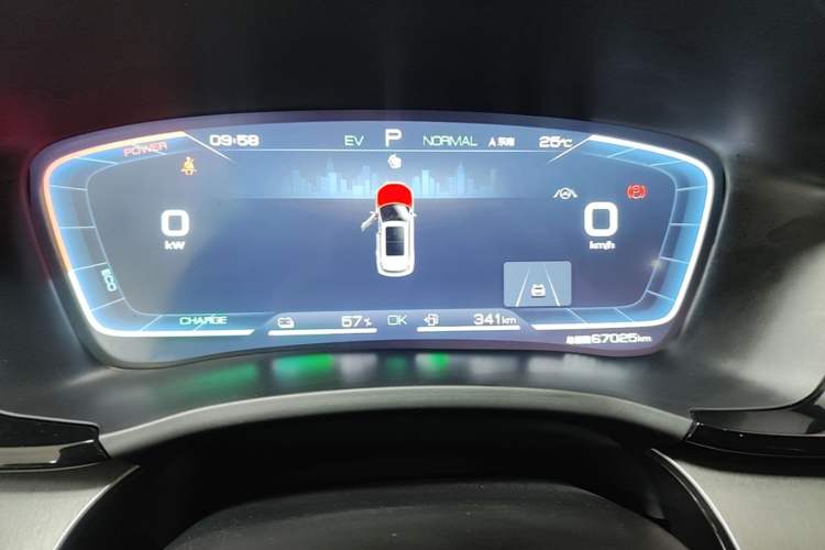 Used BYD Song PLUS New Energy 2021 DM-i 100KM Four-Wheel Drive Flagship PLUS Instrument Cluster