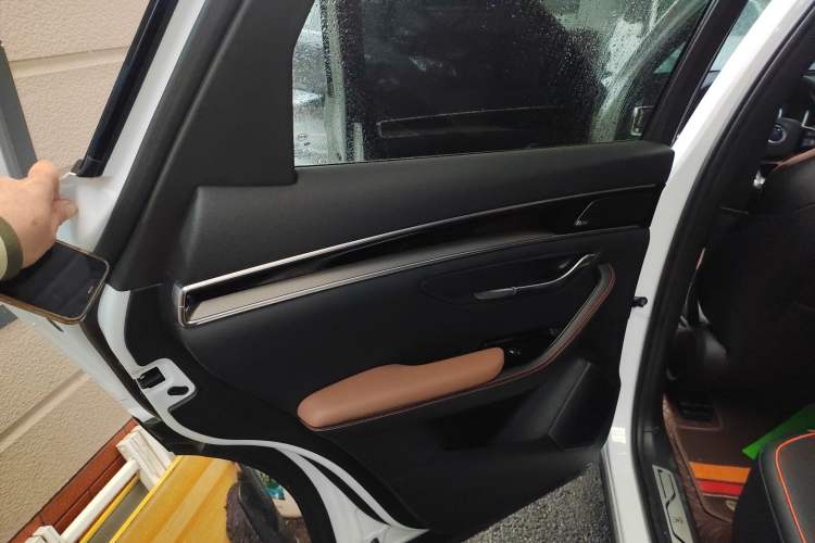 Used BYD Song PLUS New Energy 2021 DM-i 100KM Four-Wheel Drive Flagship PLUS Left Rear Door Interior