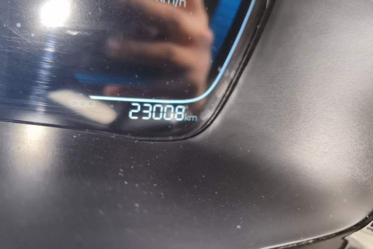 Used BYD Song PLUS New Energy 2021 DM-i 110KM Flagship Model Odometer Close Up