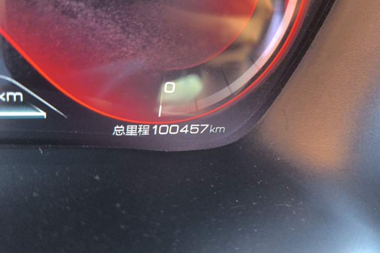 Used BYD Song PLUS New Energy 2021 DM-i 51KM Prestige Model Odometer Close Up
