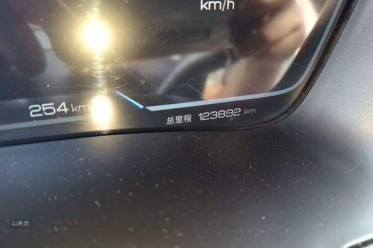 Used BYD Song PLUS New Energy 2021 DM-i 51KM Prestige Model Odometer Close Up