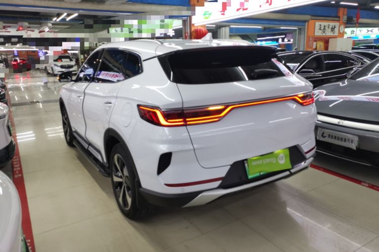 Used BYD Song PLUS New Energy 2021 DM-i 100KM Four-Wheel Drive Flagship PLUS Rear Left 45 Deg