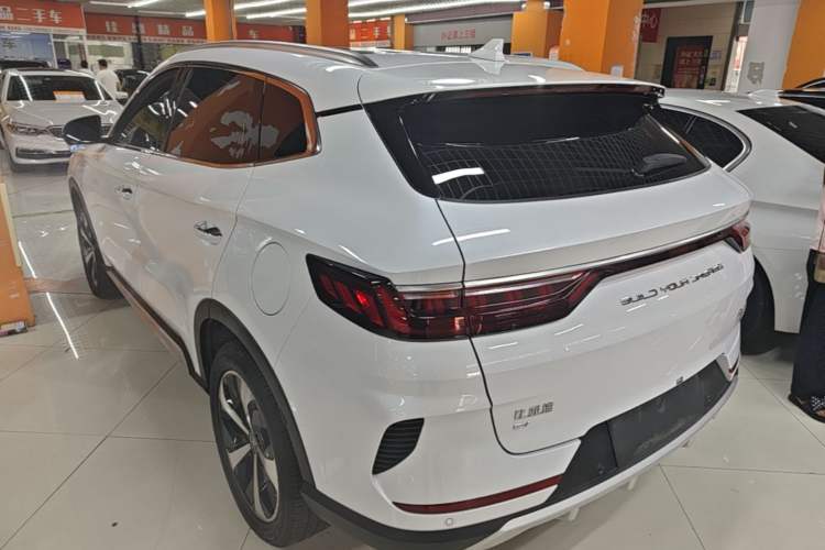 Used BYD Song PLUS New Energy 2021 EV Flagship Model Rear Left 45 Deg