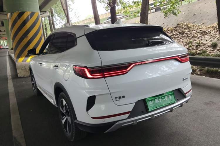 Used BYD Song PLUS New Energy 2021 EV Deluxe Model Rear Left 45 Deg