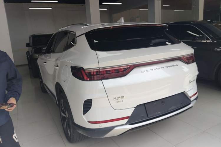Used BYD Song PLUS New Energy 2021 DM-i 110KM Flagship PLUS Rear Left 45 Deg