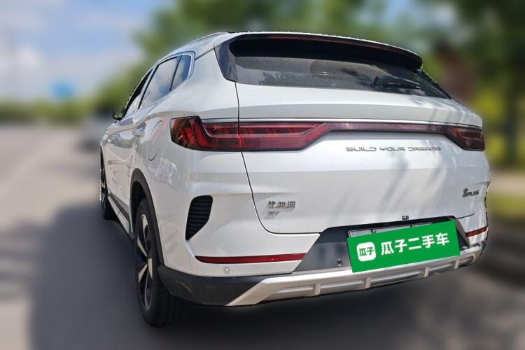 Used BYD Song PLUS New Energy 2021 EV Flagship Model Rear Left 45 Deg