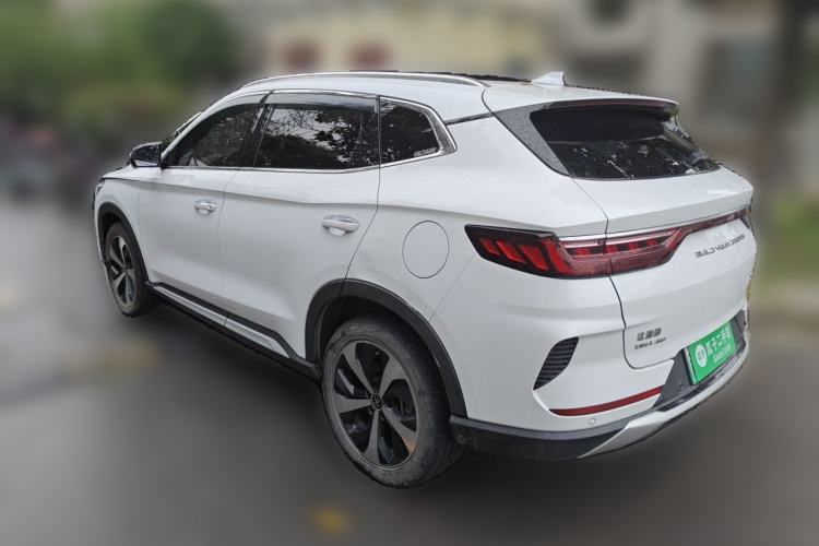 Used BYD Song PLUS New Energy 2021 DM-i 100KM Four-Wheel Drive Flagship PLUS Rear Left 45 Deg