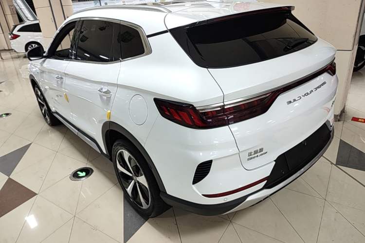 Used BYD Song PLUS New Energy 2021 DM-i 100KM Four-Wheel Drive Flagship PLUS Rear Left 45 Deg