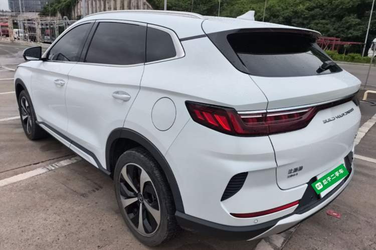 Used BYD Song PLUS New Energy 2021 DM-i 51KM Prestige Model Rear Left 45 Deg