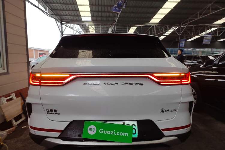 Used BYD Song PLUS New Energy 2021 DM-i 100KM Four-Wheel Drive Flagship PLUS Rear