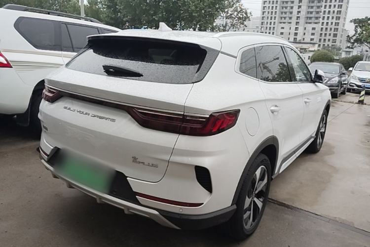 Used BYD Song PLUS New Energy 2021 EV Flagship Model Rear Right 45 Deg