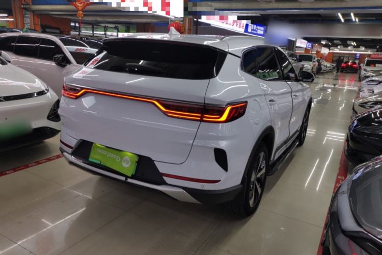Used BYD Song PLUS New Energy 2021 DM-i 100KM Four-Wheel Drive Flagship PLUS Rear Right 45 Deg