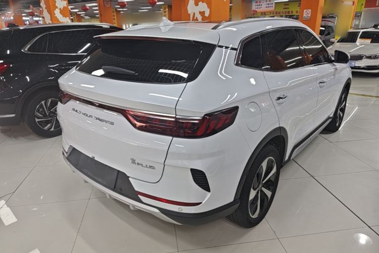 Used BYD Song PLUS New Energy 2021 EV Flagship Model Rear Right 45 Deg