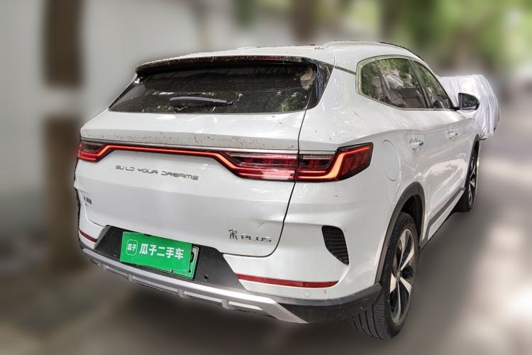 Used BYD Song PLUS New Energy 2021 EV Deluxe Model Rear Right 45 Deg