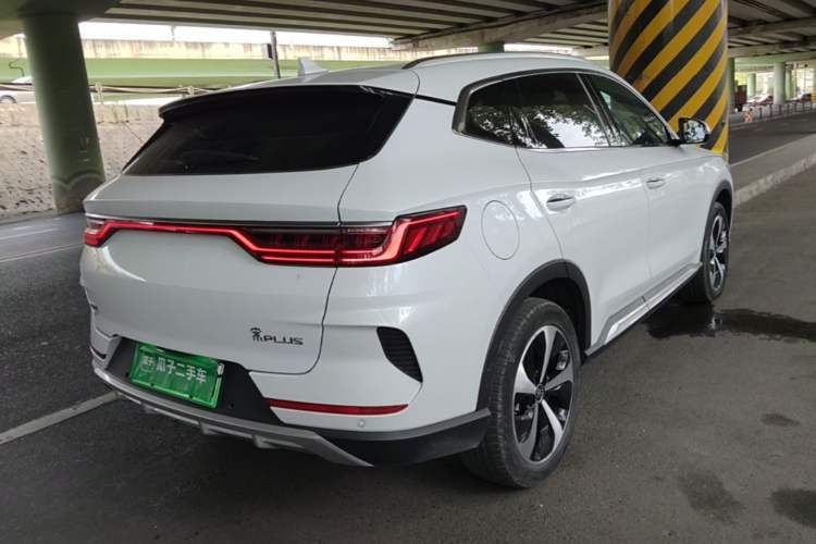 Used BYD Song PLUS New Energy 2021 EV Deluxe Model Rear Right 45 Deg