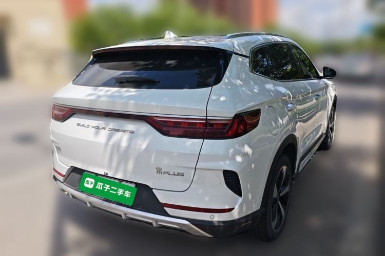 Used BYD Song PLUS New Energy 2021 EV Flagship Model Rear Right 45 Deg