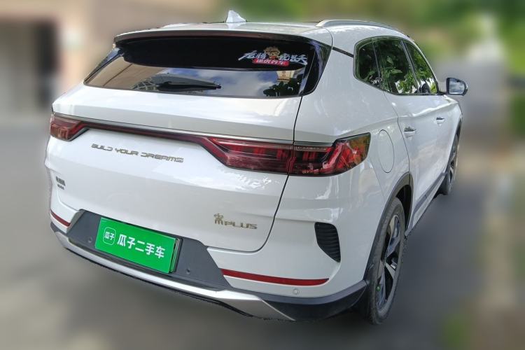 Used BYD Song PLUS New Energy 2021 DM-i 110KM Flagship Model Rear Right 45 Deg