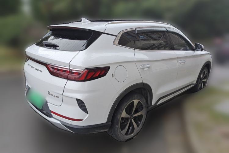 Used BYD Song PLUS New Energy 2021 DM-i 100KM Four-Wheel Drive Flagship PLUS Rear Right 45 Deg
