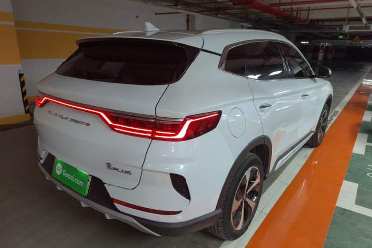 Used BYD Song PLUS New Energy 2021 EV Deluxe Model Rear Right 45 Deg