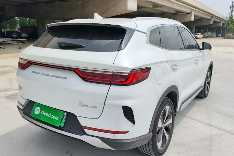 Used BYD Song PLUS New Energy 2021 DM-i 51KM Prestige Model Rear Right 45 Deg