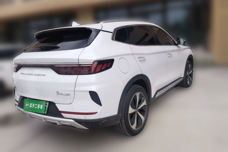 Used BYD Song PLUS New Energy 2021 EV Deluxe Model Rear Right 45 Deg