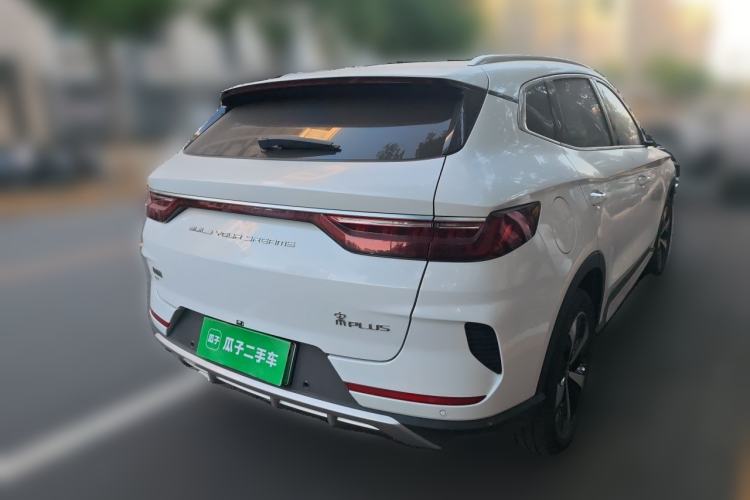 Used BYD Song PLUS New Energy 2021 EV Deluxe Model Rear Right 45 Deg
