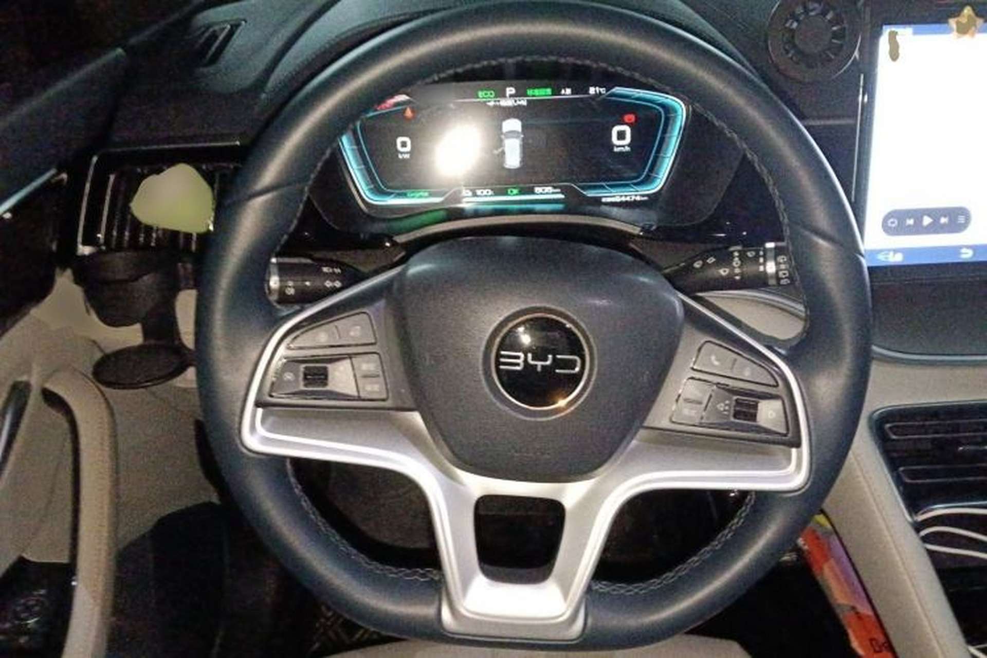 Used BYD Song PLUS New Energy 2021 EV Deluxe Model Steering Wheel