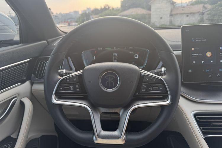 Used BYD Song PLUS New Energy 2021 DM-i 51KM Prestige Model Steering Wheel