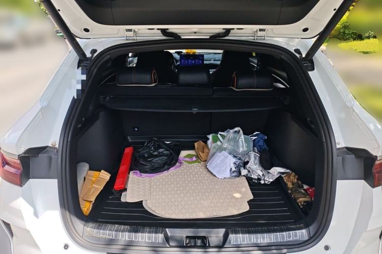Used BYD Song PLUS New Energy 2021 EV Flagship Model Trunk