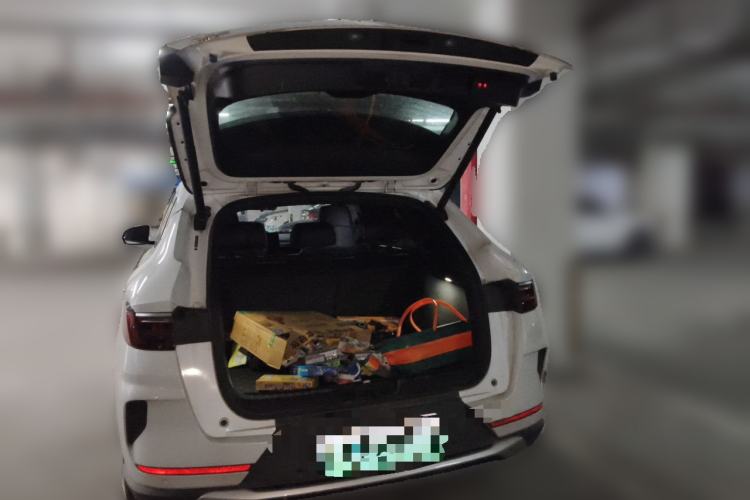 Used BYD Song PLUS New Energy 2021 DM-i 110KM Flagship Model Trunk