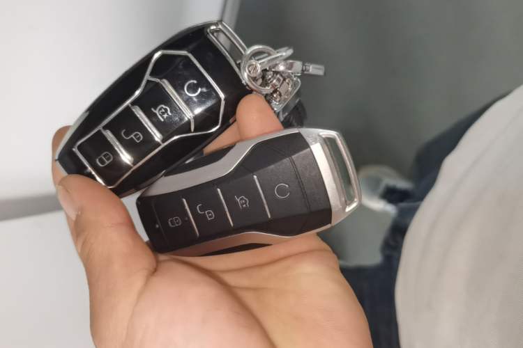 Used BYD Song PLUS New Energy 2021 DM-i 51KM Prestige Model Vehicle Key