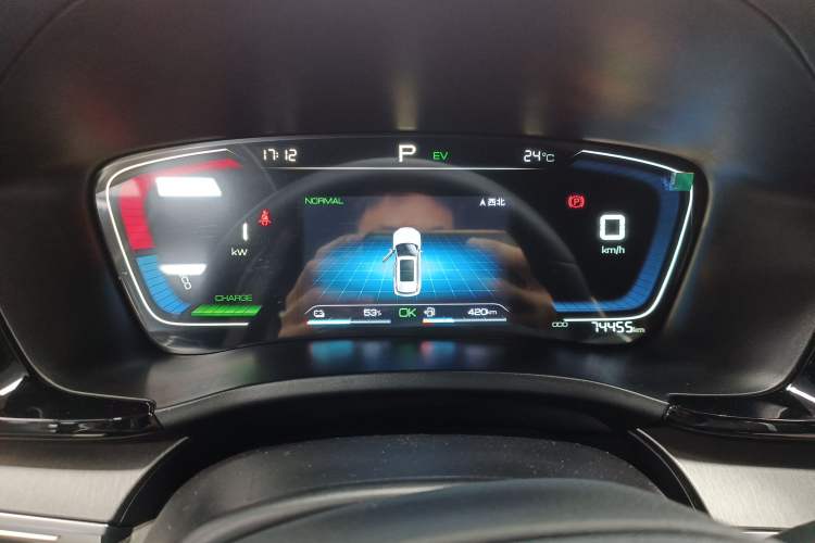 Used BYD Song PLUS New Energy 2021 DM-i 110KM Flagship Model Instrument Cluster
