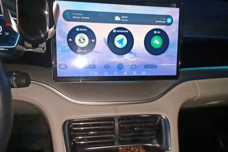 Used BYD Song PLUS New Energy 2023 Champion Edition DM-i 110KM Flagship Model Audio And AC Panel