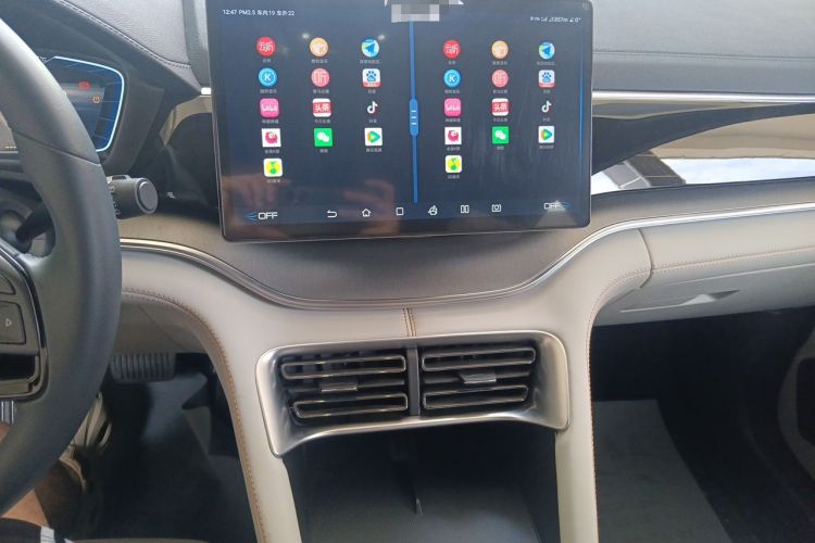 Used BYD Song PLUS New Energy 2023 Champion Edition DM-i 110KM Flagship Model Audio And AC Panel
