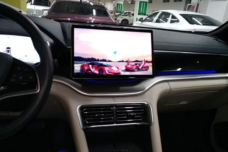 Used BYD Song PLUS New Energy 2023 Champion Edition DM-i 110KM Flagship PLUS Audio And AC Panel