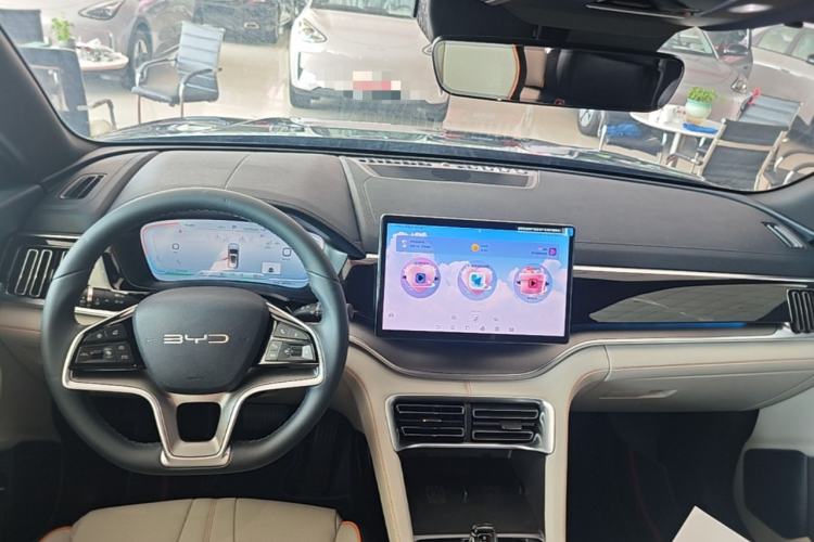 Used BYD Song PLUS New Energy 2023 Champion Edition DM-i 150KM Flagship PLUS Center Console