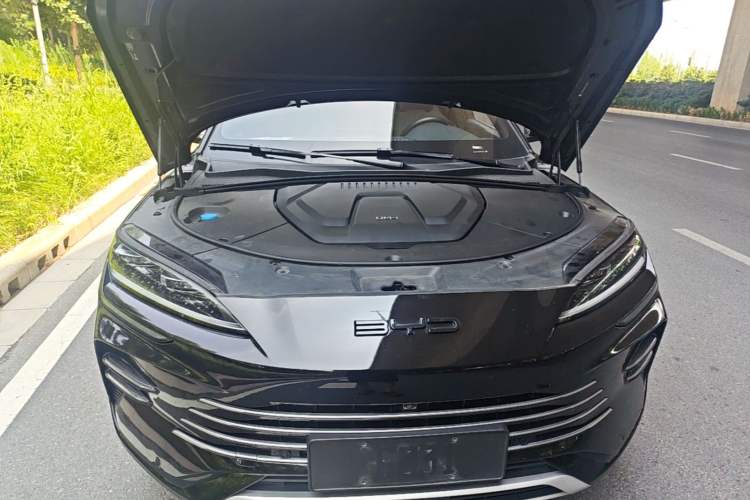 Used BYD Song PLUS New Energy 2023 Champion Edition DM-i 110KM Flagship PLUS Engine Bay
