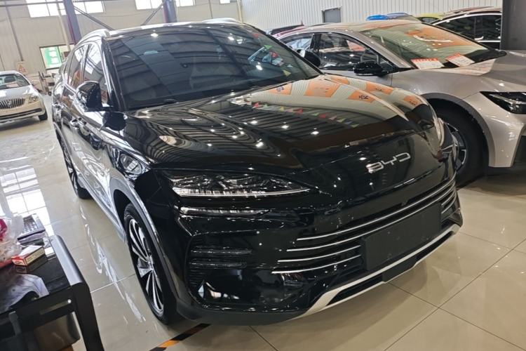 Used BYD Song PLUS New Energy 2023 Champion Edition DM-i 110KM Flagship Model Front Right 45 Deg