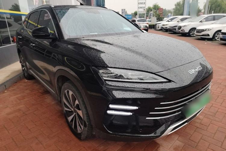 Used BYD Song PLUS New Energy 2023 Champion Edition DM-i 110KM Flagship Model Front Right 45 Deg